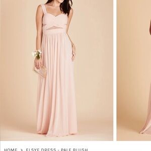 NWT Birdy Grey Elyse dress in pale blush!